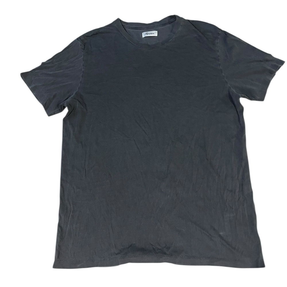 Crewneck Cotton T-Shirt - Black